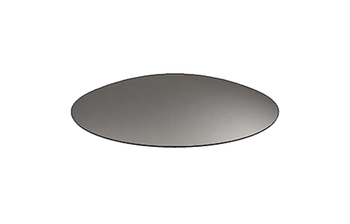Curved disk illustration