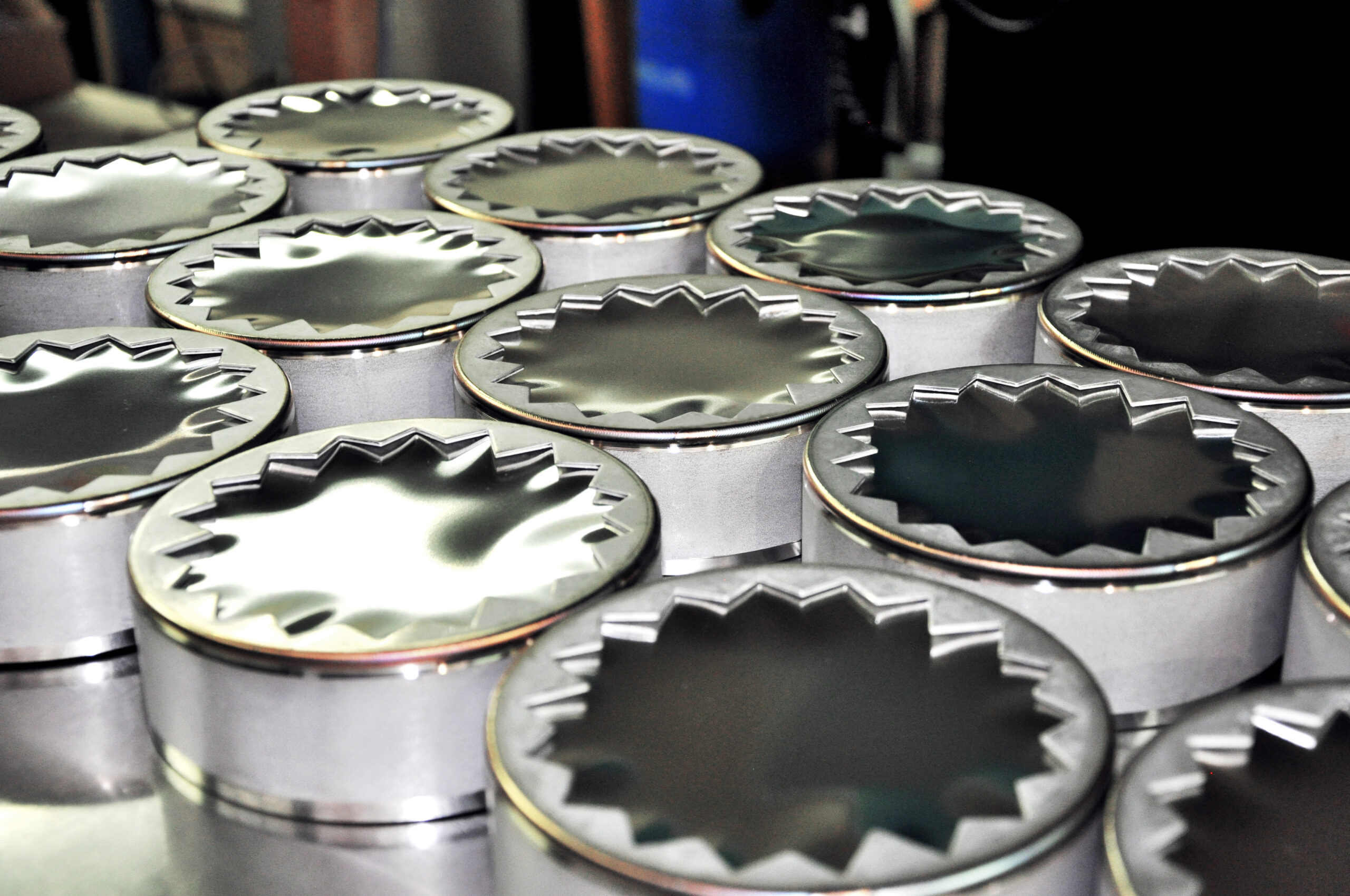 Welded steel assembly